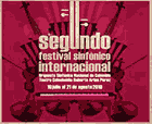 Segundo Festival Sinf&oacute;nico Internacional website